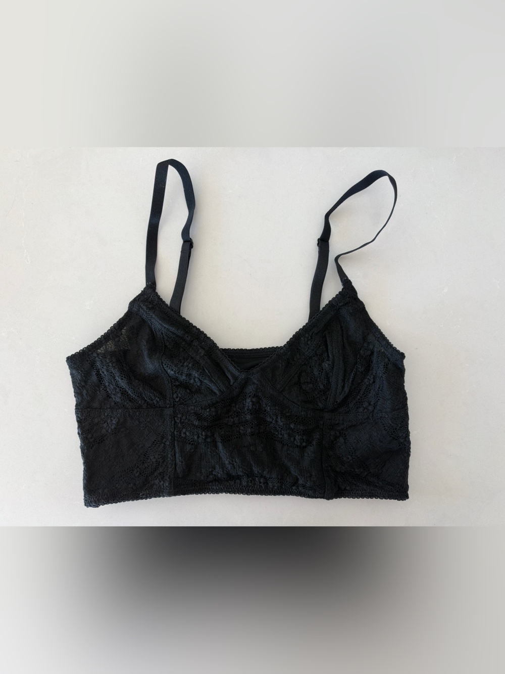 Free People Intimately Black Lace Bralette - Women’s Intimates Small